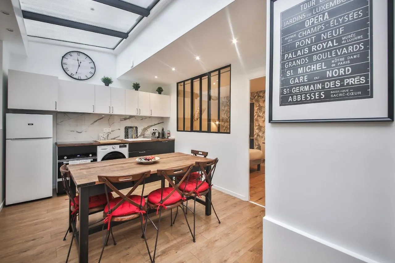 2.Luxueux Duplex 6/8Pers/Full Equipped/Republique Apartment Paris