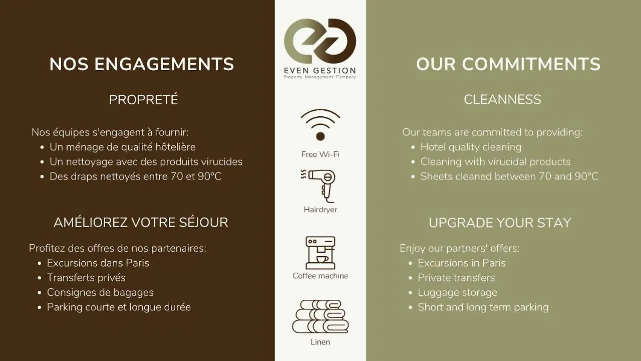 2.Luxueux Duplex 6/8Pers/Full Equipped/Republique Apartment Paris 0*,  France